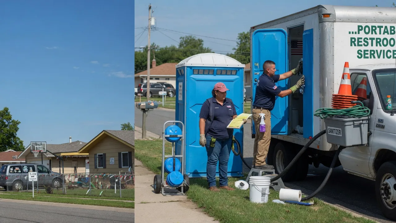 Portable Toilet Rental in New Bavaria, OH near me